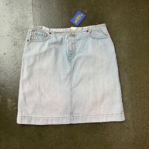 Vintage 80s Levi's Made In USA 30" Waist Jean Skirt boho cottagecore
